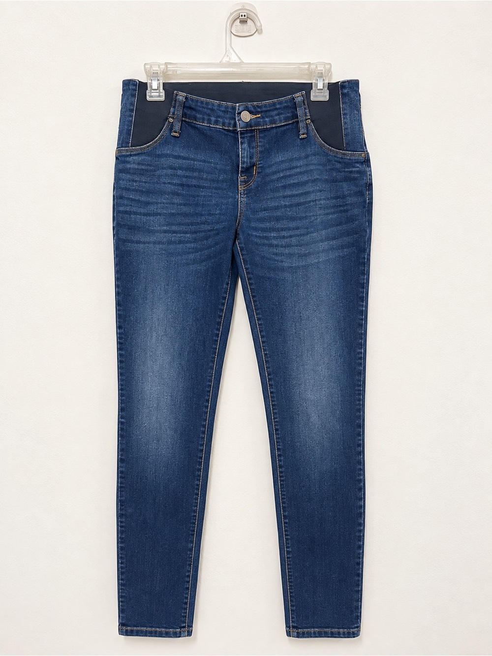 Ingrid & Isabel Dark Blue Stretch Maternity Jeggings